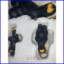 Big Sky Carvers Beartivity Black Bear Nativity Set 50410 Rustic Christmas Decor