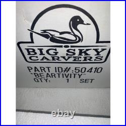 Big Sky Carvers Beartivity Black Bear Nativity Set 50410 Rustic Christmas Decor