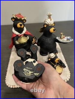 Big Sky Carvers Beartivity I, II, &III Bearfoots Nativity + Forest Nativity Sets