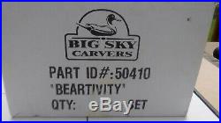 Big Sky Carvers Beartivity I Nativity Bears Excellent Condition