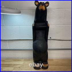 Big Sky Carvers Big Sky Bears 32.5 Bear TP Holder Jeff Fleming Original
