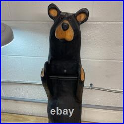 Big Sky Carvers Big Sky Bears 32.5 Bear TP Holder Jeff Fleming Original