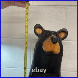 Big Sky Carvers Big Sky Bears 32.5 Bear TP Holder Jeff Fleming Original