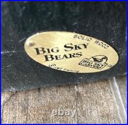 Big Sky Carvers Black Bear Handcrafted in Montana