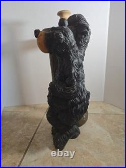Big Sky Carvers Black Bear Resin Paper Towel Holder 15×10