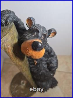 Big Sky Carvers Black Bear Resin Paper Towel Holder 15×10