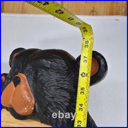Big Sky Carvers Black Bear Trio Log Wall Mirror Cabin Lodge Decor Bill Herrick