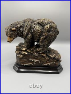 Big Sky Carvers Bruin Creek by Marc Pierce Signature Collection Bear Salmon