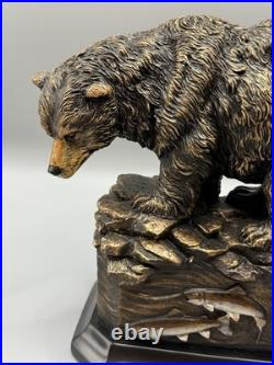 Big Sky Carvers Bruin Creek by Marc Pierce Signature Collection Bear Salmon