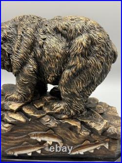 Big Sky Carvers Bruin Creek by Marc Pierce Signature Collection Bear Salmon