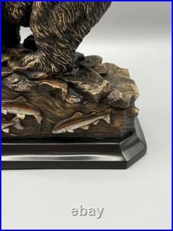 Big Sky Carvers Bruin Creek by Marc Pierce Signature Collection Bear Salmon