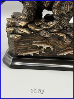 Big Sky Carvers Bruin Creek by Marc Pierce Signature Collection Bear Salmon