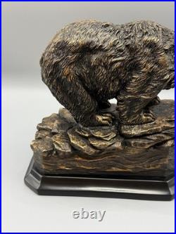 Big Sky Carvers Bruin Creek by Marc Pierce Signature Collection Bear Salmon