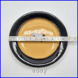 Big Sky Carvers Brushwerks Bear Set Stoneware Dinner Plate 8Pc Set