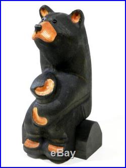 Big Sky Carvers Hand Carved Black Bear Sculpture Lucy