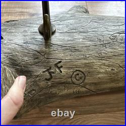 Big Sky Carvers JASPER bear Jeff Fleming coat rack 4 hook lodge cabin towel hat