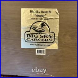 Big Sky Carvers JASPER bear Jeff Fleming coat rack 4 hook lodge cabin towel hat