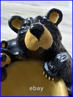 Big Sky Carvers J. Fleming Retired Bearfoots Bear Grand Honey Pot (plant/candy)