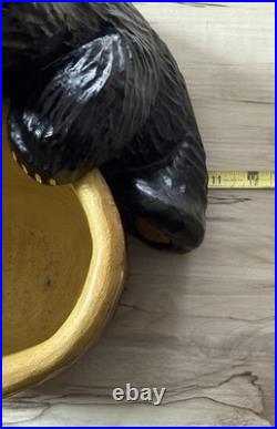 Big Sky Carvers J. Fleming Retired Bearfoots Bear Grand Honey Pot (plant/candy)