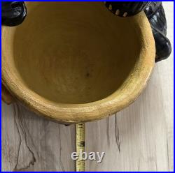 Big Sky Carvers J. Fleming Retired Bearfoots Bear Grand Honey Pot (plant/candy)