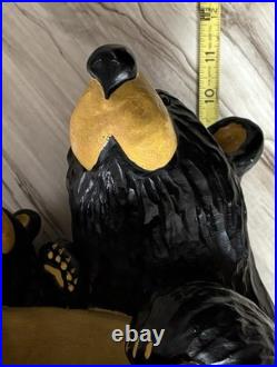 Big Sky Carvers J. Fleming Retired Bearfoots Bear Grand Honey Pot (plant/candy)