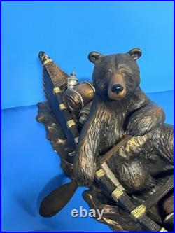 Big Sky Carvers J. M. Fleming The Canoe Trip Bears In Canoe 24
