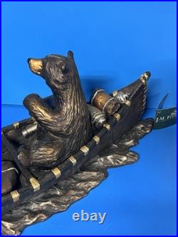 Big Sky Carvers J. M. Fleming The Canoe Trip Bears In Canoe 24