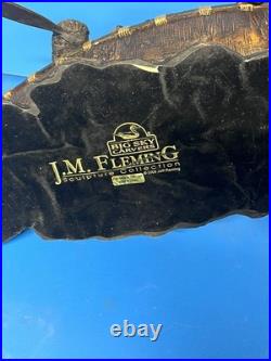 Big Sky Carvers J. M. Fleming The Canoe Trip Bears In Canoe 24