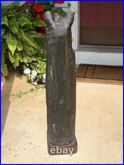Big Sky Carvers Jeff Fleming 33 Bear with Trout or Salmon Fish Sculpture Statue