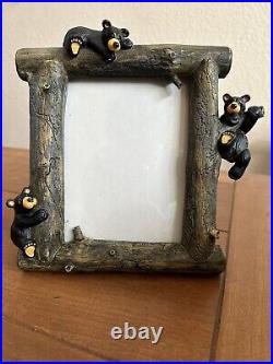 Big Sky Carvers Jeff Fleming Bear Foots 5 X 7 Picture Frame
