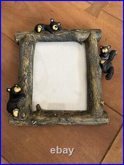 Big Sky Carvers Jeff Fleming Bear Foots 5 X 7 Picture Frame