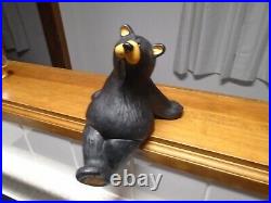 Big Sky Carvers Jeff Fleming Bearfoots Black Bear Forest older Collectible