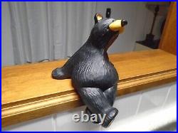 Big Sky Carvers Jeff Fleming Bearfoots Black Bear Forest older Collectible