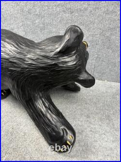 Big Sky Carvers Jeff Fleming Bearfoots Climbing Bear Wall Art Statue