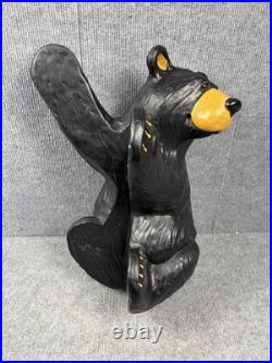 Big Sky Carvers Jeff Fleming Bearfoots Climbing Bear Wall Art Statue