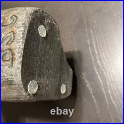 Big Sky Carvers Jeff Fleming Bearfoots'Jeffrey' Bear Pine Wood Carved