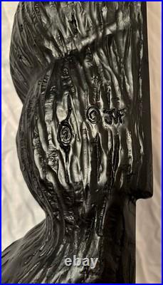 Big Sky Carvers Jeff Fleming Bearfoots John Wood Black Bear Toilet Paper Holder