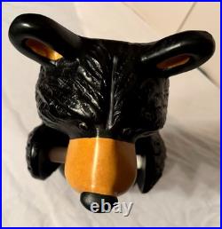 Big Sky Carvers Jeff Fleming Bearfoots John Wood Black Bear Toilet Paper Holder