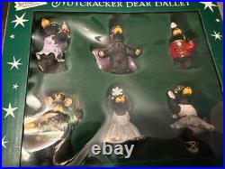 Big Sky Carvers Jeff Fleming Bearfoots Nutcracker Bear Ornaments, 6pc Christmas