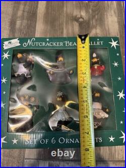 Big Sky Carvers Jeff Fleming Bearfoots Nutcracker Bear Ornaments, 6pc Christmas