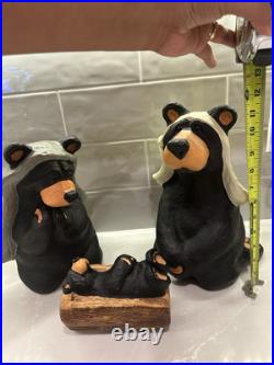 Big Sky Carvers Jeff Fleming Beartivity 3 Piece Grand Set XXL Resin