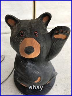 Big Sky Carvers Jeff Fleming Carved Bearfoots Bears Large Wood Table Lamp 28 Big Sky Carvers Jeff Fleming Carved Bearfoots Bears Large Wood Table Lamp 28