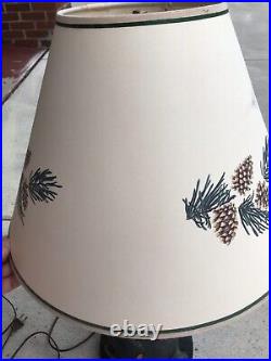 Big Sky Carvers Jeff Fleming Carved Bearfoots Bears Large Wood Table Lamp 28