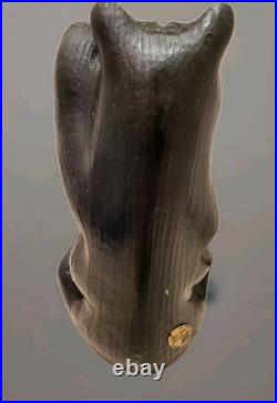 Big Sky Carvers Jeff Fleming Solid Wood Black Bear 13 Sculpture Statue USA MINT