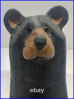 Big Sky Carvers Jeff Fleming Wood Tall Bear Cabin Decor Montana USA ART Rustic
