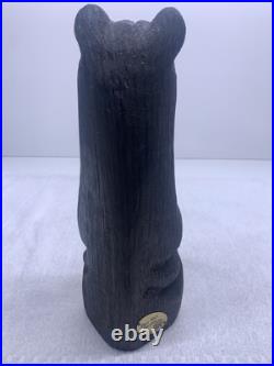 Big Sky Carvers Jeff Fleming Wood Tall Bear Cabin Decor Montana USA ART Rustic