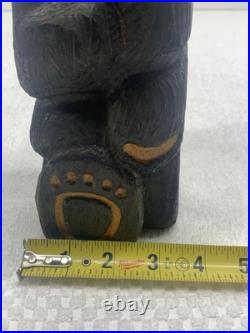 Big Sky Carvers Jeff Fleming Wood Tall Bear Cabin Decor Montana USA ART Rustic