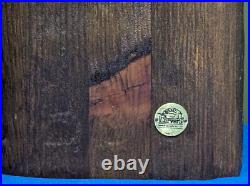 Big Sky Carvers/Jeff Fleming Wooden Totem Sculpture Bald Eagle Bear 37 inches