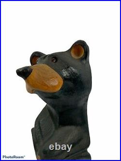 Big Sky Carvers Jeffrey Bear Wood Carving Black Bear Sculpture Jeff Fleming Pine