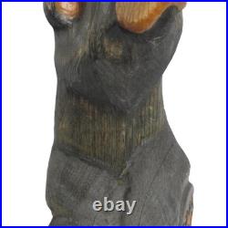 Big Sky Carvers Jeffrey Hand Carved Jeff Fleming Black Bear Statue 15 in Foots